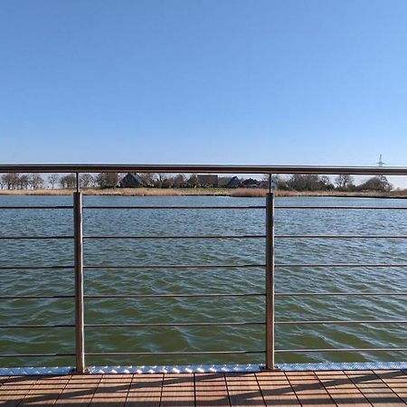 Hausboot Wangermeerblick Schillig Exteriör bild