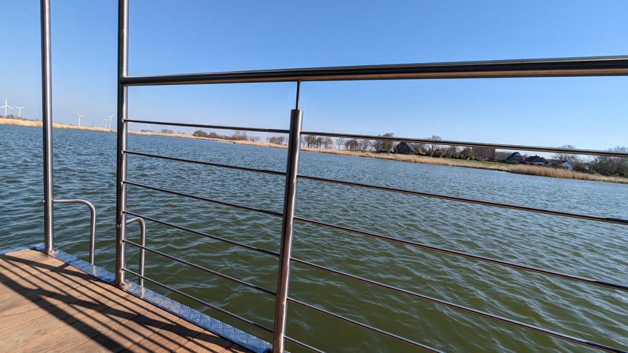 Hausboot Wangermeerblick Schillig Exteriör bild